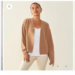 Aday Camel Cardigan